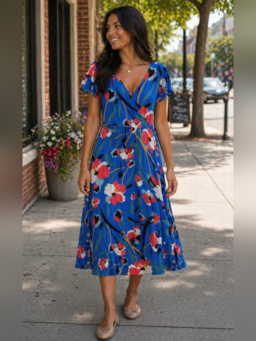 Sigrid Olsen Spring / Summer Midi Dress